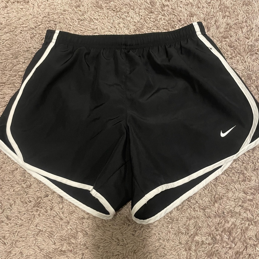Nike Girls Black Athletic Shorts